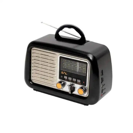 Prenosni radio Sal 4u1 BT+FM,MP3,AUX RRT2B  - 1