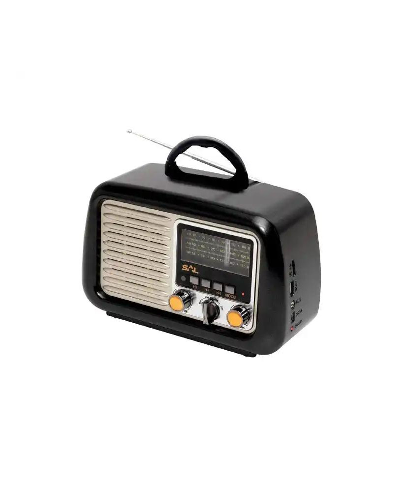 Prenosni radio Sal 4u1 BT+FM,MP3,AUX RRT2B  - 1