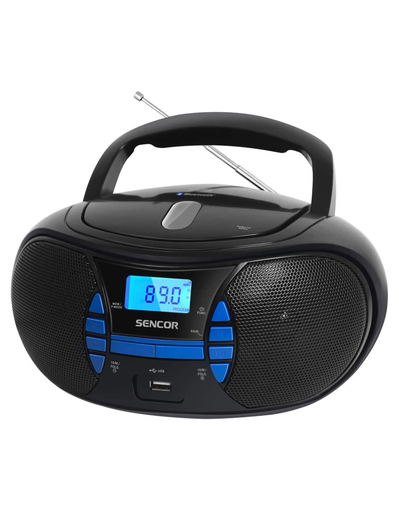 Radio CD Player SENCOR SPT 2700 BK S CD/MP3/USB/BT  - 1