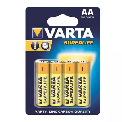 Baterija Varta LR6 Superlife AA, nepunjiva 1/4  - 1