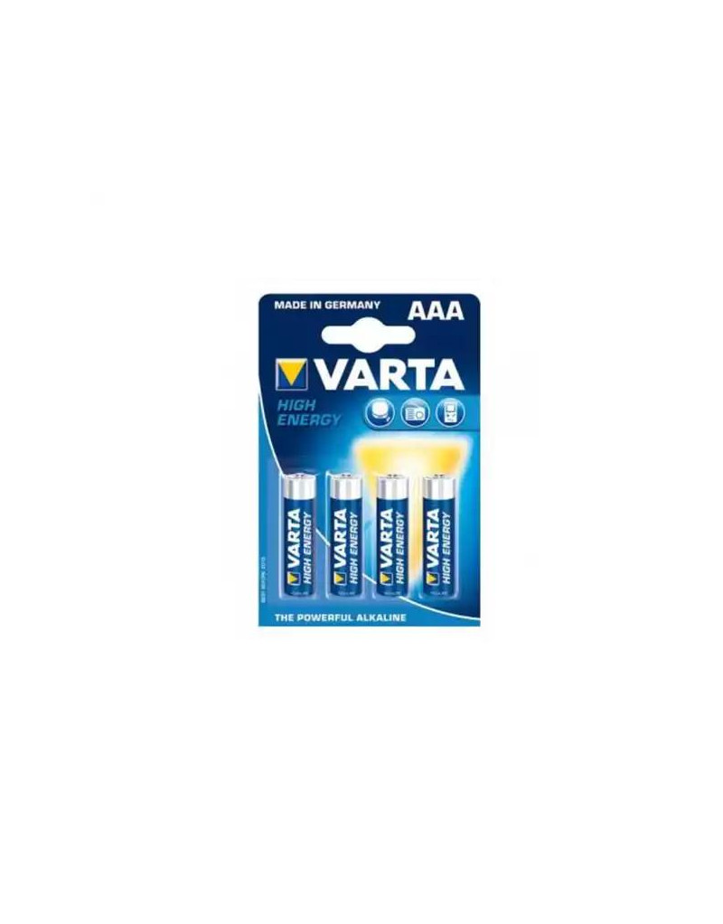 Baterija Varta LR3 High Energy AAA, nepunjiva 1/4  - 1