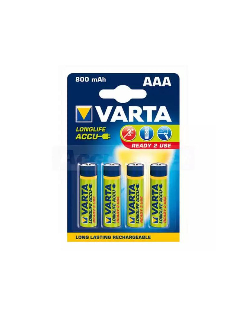 Punjiva baterija Varta Ready to use HR3 800mAh AAA 1/4  - 1