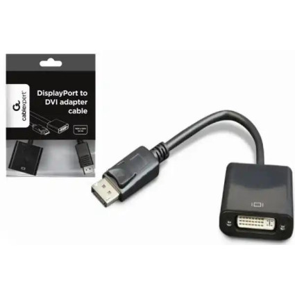 Adapter konverter Dipslayport - DVI 24+1 Gembird A-DPM-DVIF-002  - 1