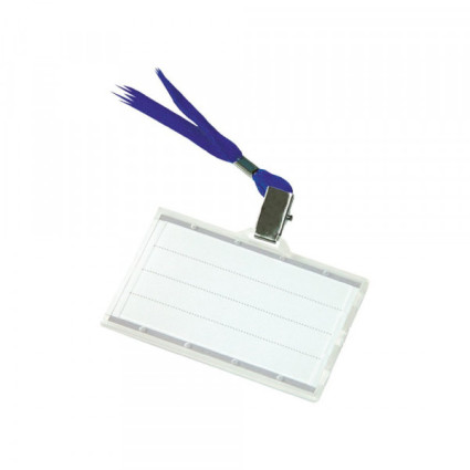 ID kartica Donau 88x54 + traka 8347001 crna  - 1