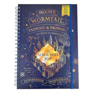 Harry Potter (Marauders Map) A4 Wiro Notebook