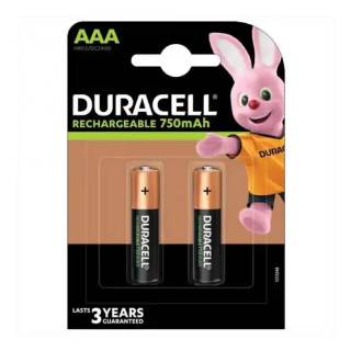 Punjiva baterija Duracell AAA 750mAh (pak 2 kom)