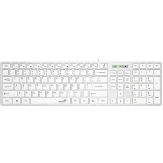 Tastatura Genius SlimStar 126 USB YU Bela