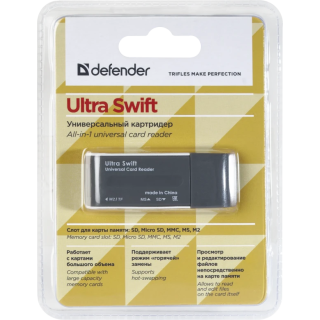 Čitač kartica Defender Ultra Swift all in 1 USB 2.0