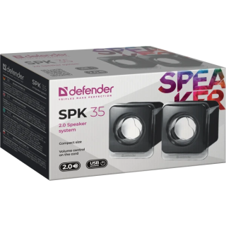 Zvučnici 2.0 USB Defender SPK-35, crni