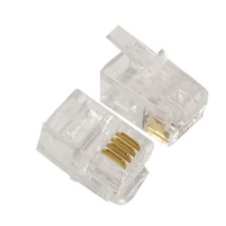 UTP konektor RJ-10 4/4