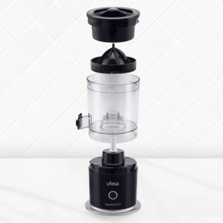 Cediljka za citruse Ufesa Squeeze&Go/punjivi/snaga 45W/crni