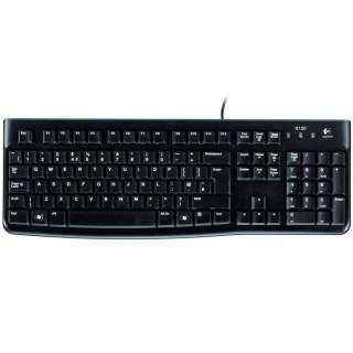 LOGITECH K120 Corded Keyboard - BLACK - USB - HRV-SLV-SRB -B2B