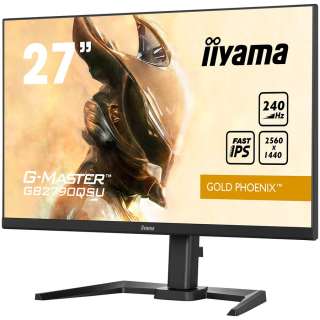 IIYAMA Monitor LED GB2790QSU-B5 GAMING 27inch 240Hz Fast IPS, matte finish 2560 x 1440 @240Hz 400cd 1ms HDMI DP USB Full ERGO