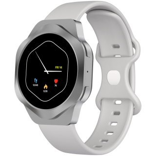 CANYON Smart Watch Hexagon 88 BT-CALL Silver