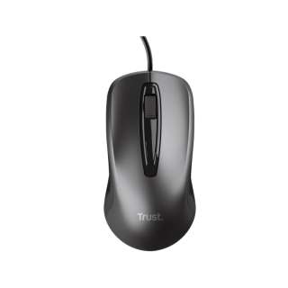 Miš TRUST Basics žicni/1200dpi/crna