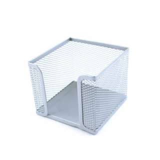 Kutija za papir žičana 10,5 x 10,5 x 7cm siva