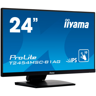 Iiyama PROLITE T2454MSC-B2AG monitor 23,8 TOUCH SCREEN FHD 75 Hz IPS 300 cd 4 ms HDMI DP SPEAKERS Black