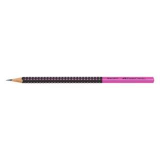 Grafitna olovka Faber Castel GRIP B Two Tone 517011 crna-pink