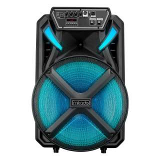 Zvučnik Mikado MD-BT123 30W, USB, Bluetooth, micro SD + mikrofon crni