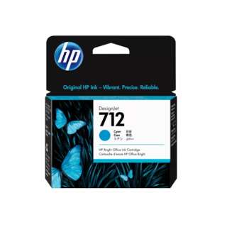 HP 712 29-ml Cyan DesignJet Ink Cartridge