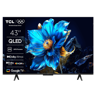 Televizor TCL 43P7K/QLED/43"/4K UHD/60Hz/Google TV/crna