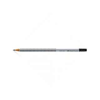 Grafitna olovka Faber Castel GRIP B sa gumicom siva 1172017