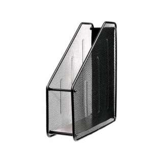 Polica za dokumenta uspravna žičana crna