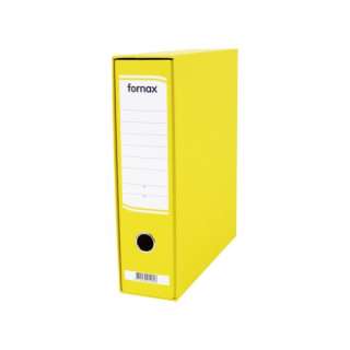 Registrator FORNAX A4 sa kutijom žuti 14585