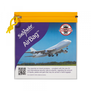 Fascikla sa zipom za avion Snopake Air Bag 20x20