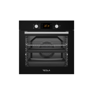 Ugradna rerna TESLA BO900SB ventilatorska/80L/mehanicka/crna