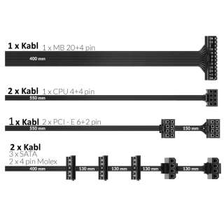 NJOY Nexo 650 650W napajanje (PSAT6065A40CZCO01B)