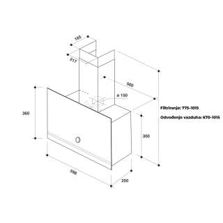 WHIRLPOOL WHVA 62F LM K aspirator