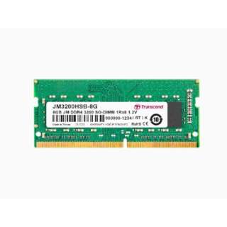 Memorija TRANSCEND 8GB/SODIMM/DDR4/3200MHz/CL22/crna
