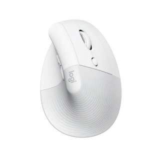 LOGITECH Lift Vertical Ergonomic Wireless miš beli
