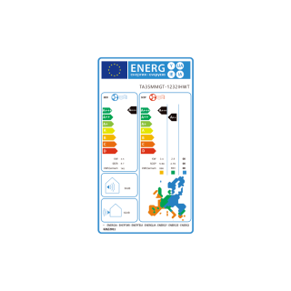 Klima TESLA TA35MMGT-1232IHWT/inverter/R32/12000BTU/A+++/A++/grejac spoljne jedinice/-25/wi-fi/crna