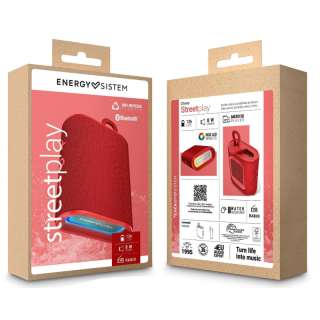 ENERGY SISTEM Cherry StreetPlay zvučnik crveni (M45924)